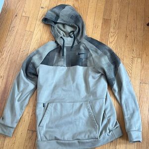 Light green Nike hoodie medium